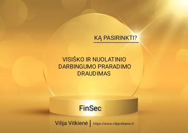 VISIŠKO IR NUOLATINIO DARBINGUMO PRARADIMO 